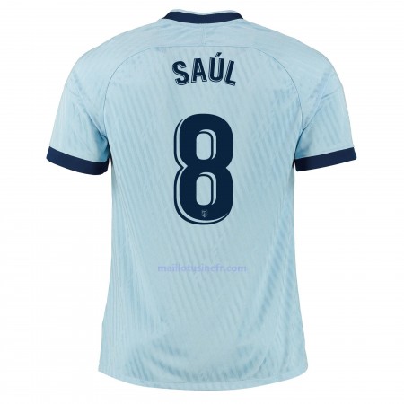 Maillot de Foot Atlético Madrid Saul 8 Troisième 2019-20
